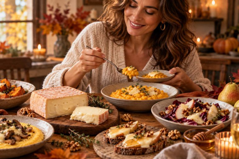 Taleggio DOP in cucina: valori nutrizionali, porzioni e 5 idee leggere per l’autunno
